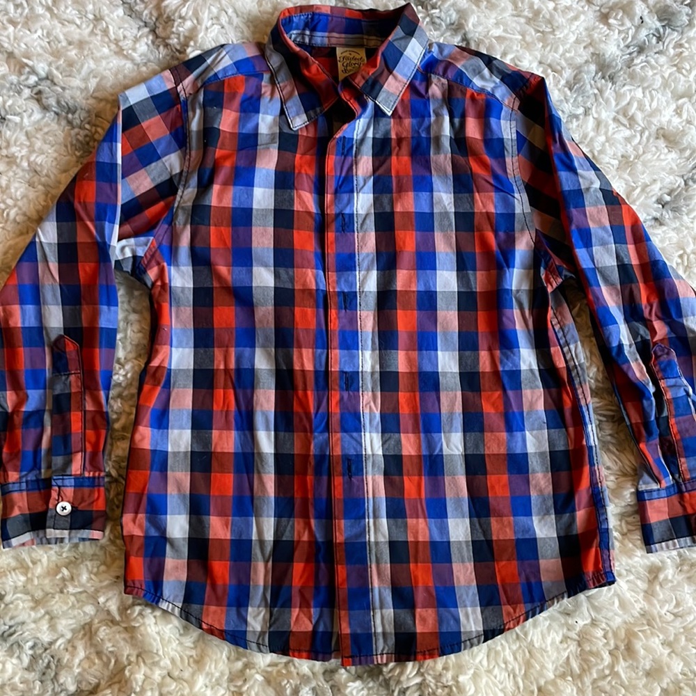 Boys button up